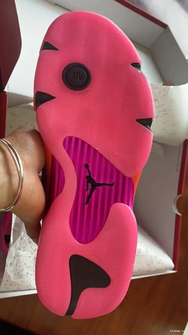 Rep Kickmax Jordan Pink Retro Shocking (W) Low 14 DH4121-600 0529
